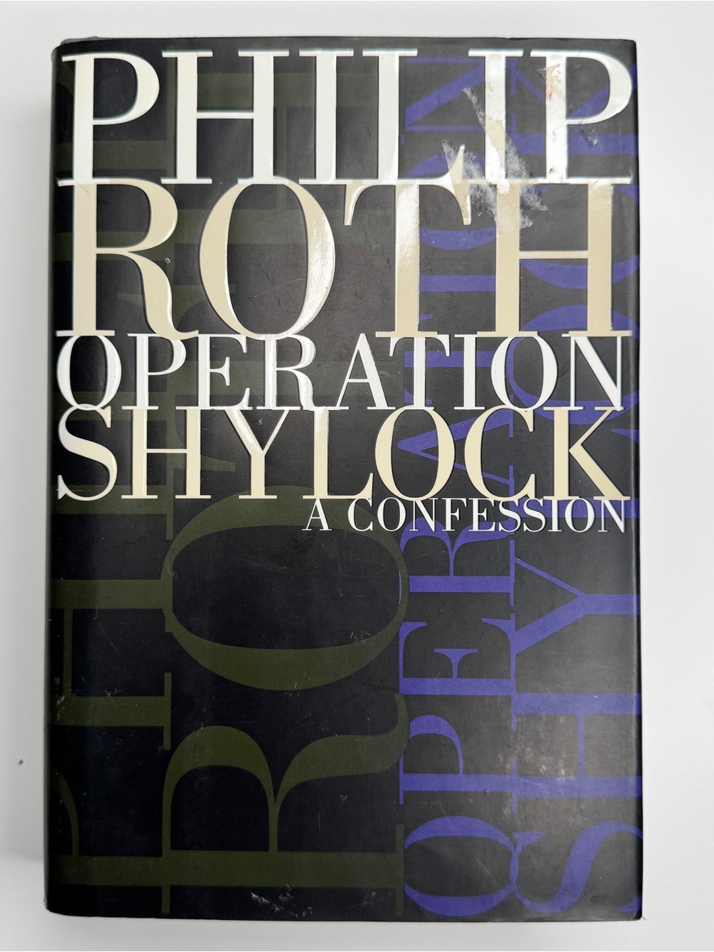 Philip Roth "Operation Shylock: A Confession" Hardcover - Literary Fiction
